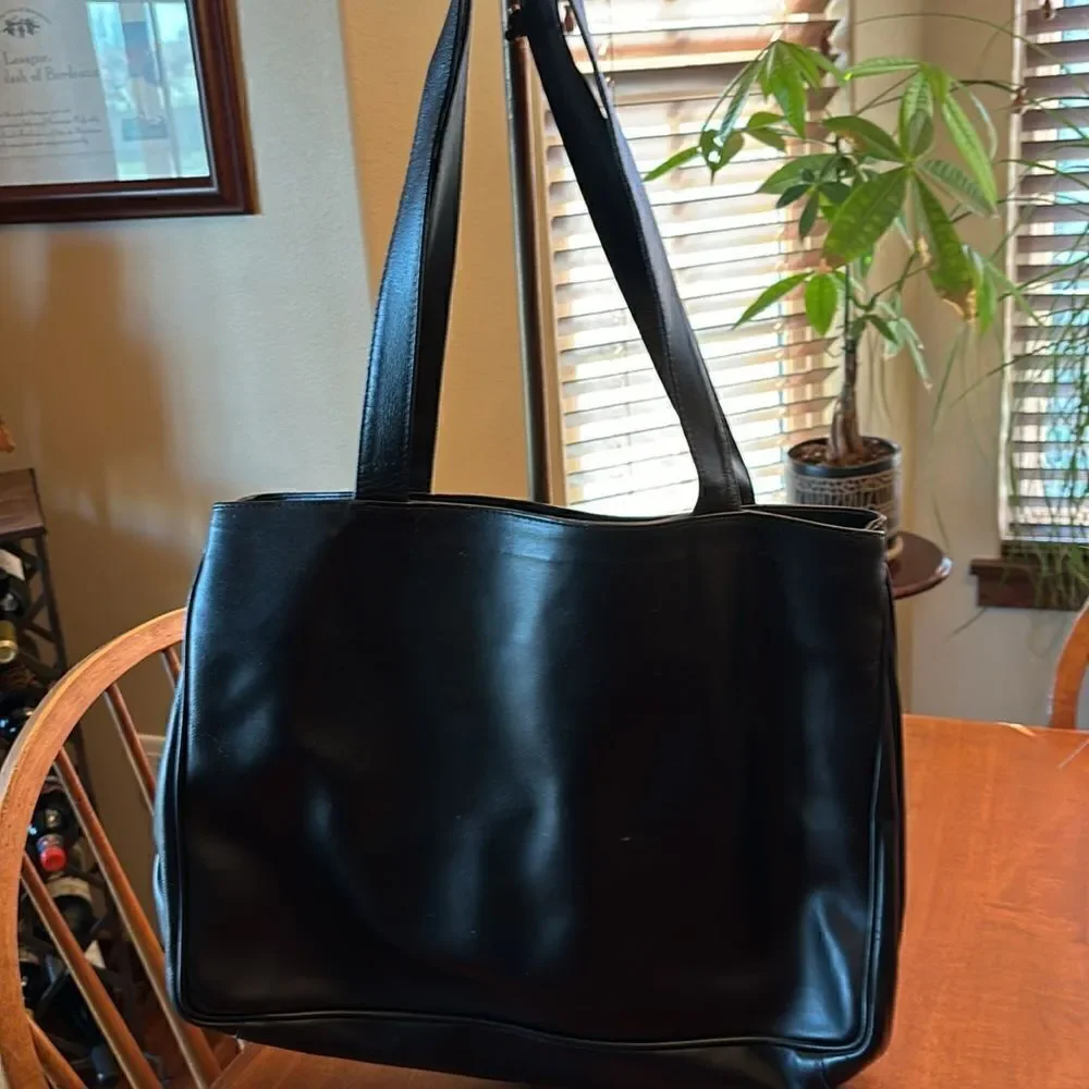 Tanner Leather Commuter Bag, Made in Italy